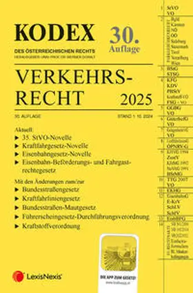 Doralt |  KODEX Verkehrsrecht 2024/25 - inkl. App | Buch |  Sack Fachmedien