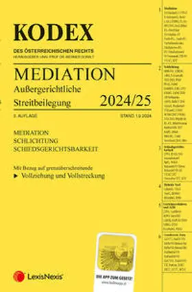 Doralt |  KODEX Mediation 2024 | Buch |  Sack Fachmedien