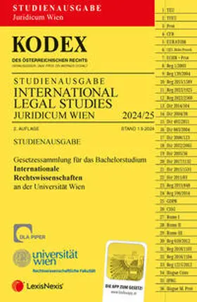 Doralt |  Kodex International Legal Studies (iREWI) 2024/25 | Buch |  Sack Fachmedien