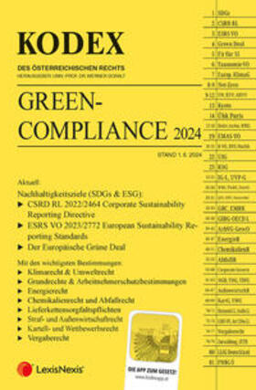 Doralt |  KODEX Green Compliance 2024 - inkl. App | Buch |  Sack Fachmedien