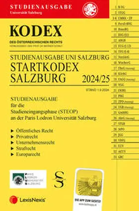 Doralt |  KODEX Startkodex Salzburg 2024/25 - inkl. App | Buch |  Sack Fachmedien