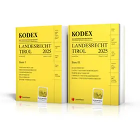  KODEX Landesrecht Tirol 2025/26 - inkl. App | Buch |  Sack Fachmedien