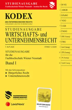 Doralt |  KODEX Wirtschafts- und Unternehmensrecht 2025 Band I - inkl. App | Buch |  Sack Fachmedien