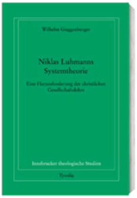 Guggenberger |  Niklas Luhmanns Systemtheorie | Buch |  Sack Fachmedien