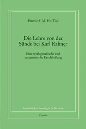 Ho-Tsui |  Die Lehre von der Sünde bei Karl Rahner | Buch |  Sack Fachmedien