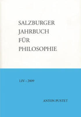 Balle / Krause / Kühn |  Salzburger Jahrbuch für Philosophie | Buch |  Sack Fachmedien