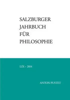 Bauer / Darge / Schmidinger |  Salzburger Jahrbuch für Philosophie | Buch |  Sack Fachmedien