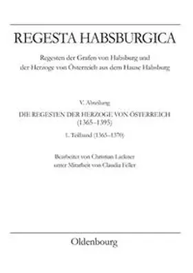 Lackner | Regesta Habsburgica. Regensten der Grafen von Habsburg und der Herzoge von Österreich aus dem Hause Habsburg | Buch | 978-3-7029-0553-8 | sack.de