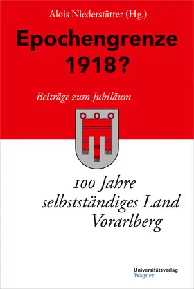 Niederstätter |  Epochengrenze 1918? | Buch |  Sack Fachmedien