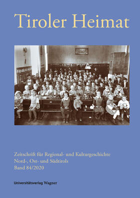 Antenhofer / Schober |  Tiroler Heimat 84 (2020) | Buch |  Sack Fachmedien