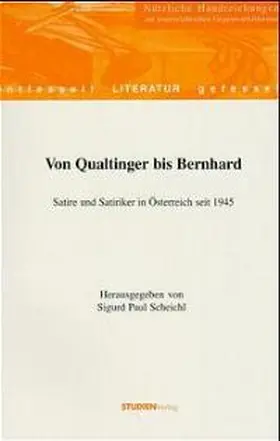 Scheichl |  Von Qualtinger bis Bernhard | Buch |  Sack Fachmedien