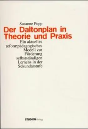 Popp |  Der Daltonplan in Theorie und Praxis | Buch |  Sack Fachmedien