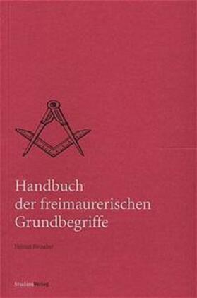 Reinalter |  Handbuch der freimaurerischen Grundbegriffe | Buch |  Sack Fachmedien