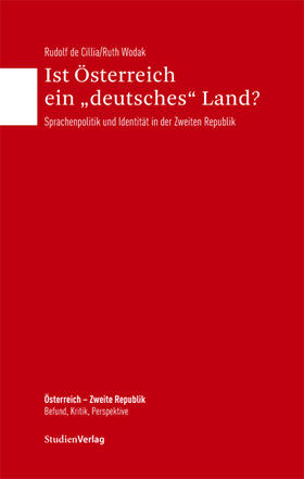 De Cillia / Wodak |  Ist Österreich ein "deutsches" Land? | Buch |  Sack Fachmedien