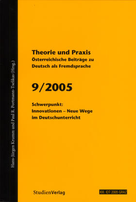Krumm |  Theorie und Praxis - Österreichische Beiträge zu Deutsch als Fremdsprache 9, 2005 | Buch |  Sack Fachmedien
