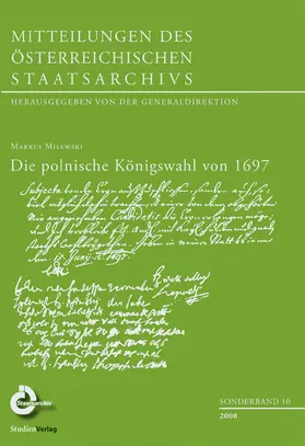 Milewski | Die polnische Königswahl von 1697 | Buch | 978-3-7065-4689-8 | sack.de