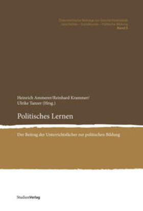 Ammerer / Krammer / Tanzer |  Politisches Lernen | Buch |  Sack Fachmedien