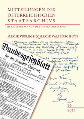  Archivpflege und Archivalienschutz | Buch |  Sack Fachmedien