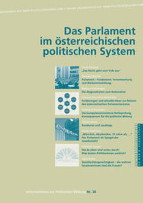 Diendorfer |  Parlamente im politischen System Österreichs | Sonstiges |  Sack Fachmedien