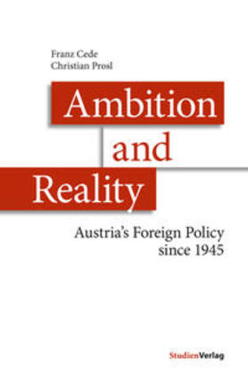 Cede / Prosl |  Ambition and Reality | Buch |  Sack Fachmedien