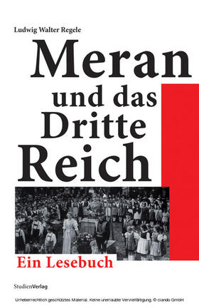 Regele |  Meran und das Dritte Reich | eBook | Sack Fachmedien