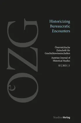 Garstenauer |  Österreichische Zeitschrift für Geschichtswissenschaften 32/1/2021 | Buch |  Sack Fachmedien