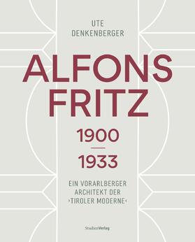 Denkenberger |  Alfons Fritz 1900–1933 | eBook | Sack Fachmedien