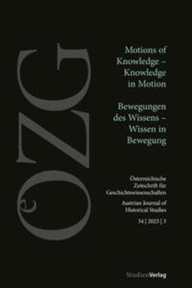 Hoppel / Klauda / Lehner |  Österreichische Zeitschrift für Geschichtswissenschaften 34/3/2023 | Buch |  Sack Fachmedien