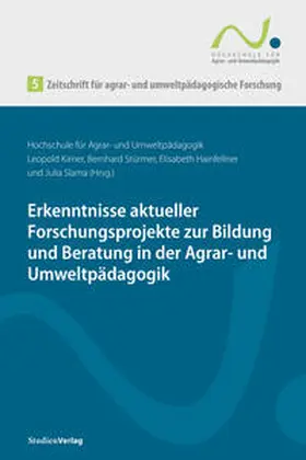 Kirner / Stürmer / Hainfellner |  Zeitschrift für agrar- und umweltpädagogische Forschung 5 | Buch |  Sack Fachmedien