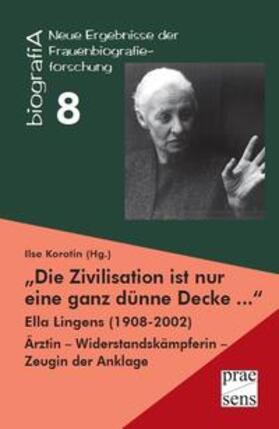 Korotin |  "Die Zivilisation ist nur eine ganz dünne Decke ..." | Buch |  Sack Fachmedien