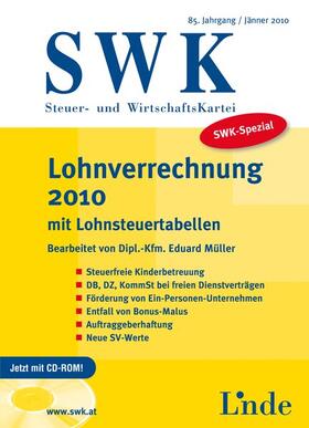 Müller |  SWK-Spezial Lohnverrechnung 2010 | Buch |  Sack Fachmedien