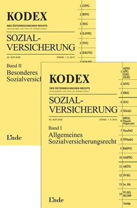 Marhold / Melzer-Azodanloo / Doralt |  KODEX Sozialversicherung. Band I+II | Buch |  Sack Fachmedien