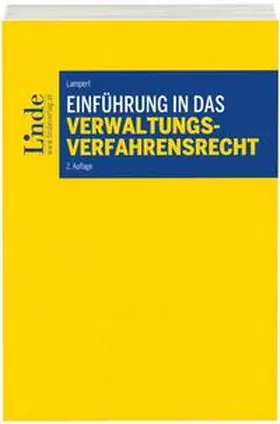 Lampert |  Einführung in das Verwaltungsverfahrensrecht | Buch |  Sack Fachmedien