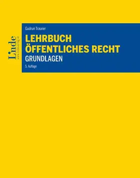 Trauner |  Lehrbuch Öffentliches Recht - Grundlagen | Buch |  Sack Fachmedien