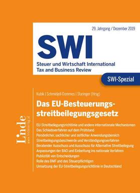 Blank / Gläser / Jirousek |  SWI-Spezial EU-Besteuerungsstreitbeilegungsgesetz | Buch |  Sack Fachmedien