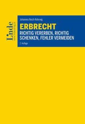 Reich-Rohrwig |  Erbrecht | Buch |  Sack Fachmedien