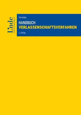 Verweijen |  Handbuch Verlassenschaftsverfahren | Buch |  Sack Fachmedien