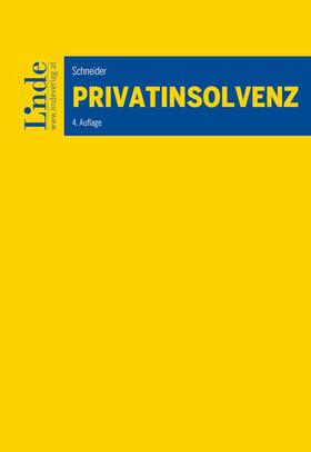 Schneider |  Privatinsolvenz | Buch |  Sack Fachmedien