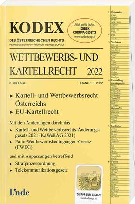 Becka / Doralt |  KODEX Wettbewerbs- und Kartellrecht 2022 | Buch |  Sack Fachmedien