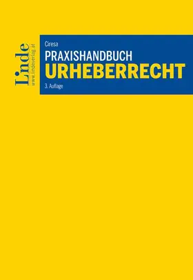 Ciresa |  Praxishandbuch Urheberrecht | Buch |  Sack Fachmedien