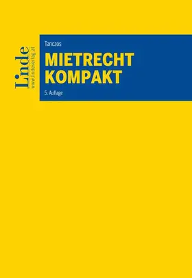 Tanczos |  Mietrecht kompakt | Buch |  Sack Fachmedien