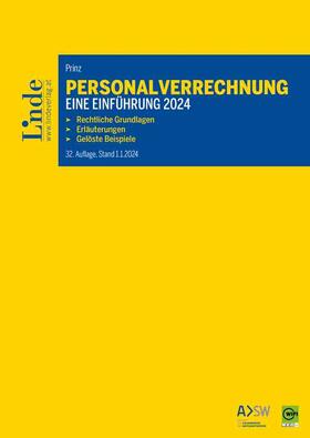 Prinz |  Personalverrechnung: eine Einführung 2024 | Buch |  Sack Fachmedien