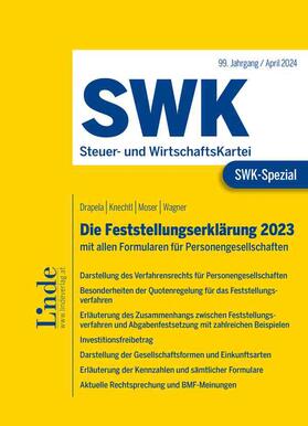 Drapela / Knechtl / Moser | SWK-Spezial Die Feststellungserklärung 2023 | Buch | 978-3-7073-4916-0 | sack.de