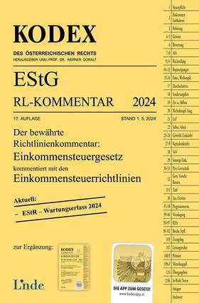Bauer / Doralt |  KODEX EStG Richtlinien-Kommentar 2024 | Buch |  Sack Fachmedien