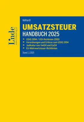 Melhardt |  Umsatzsteuer-Handbuch 2025 | Buch |  Sack Fachmedien