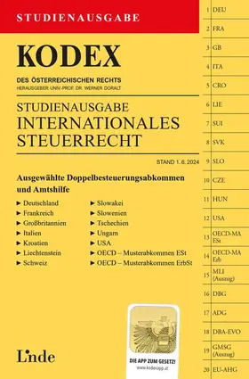 Doralt |  KODEX Studienausgabe Internationales Steuerrecht | Buch |  Sack Fachmedien