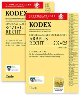 Doralt |  KODEX-Paket Studienausgabe Arbeits- und Sozialrecht Salzburg 2024/25 | Buch |  Sack Fachmedien