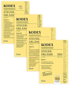 Doralt | KODEX-Paket Steuer-Erlässe 2024 | Buch | 978-3-7073-5166-8 | sack.de