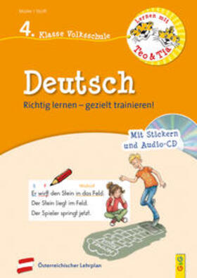 Stoifl / Müller |  Lernen mit Teo und Tia Deutsch - 4. Klasse Volksschule mit CD | Buch |  Sack Fachmedien