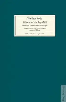 Rode / Noll |  Wien und die Republik und andere aufmerksame Beobachtungen | Buch |  Sack Fachmedien